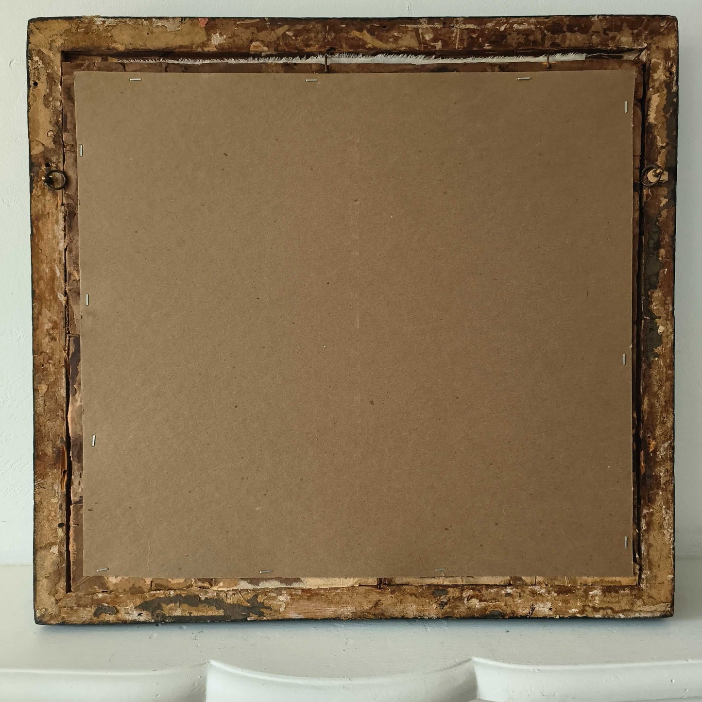 The Artwork is an oval embroidery on fine silk