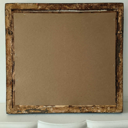 The Artwork is an oval embroidery on fine silk